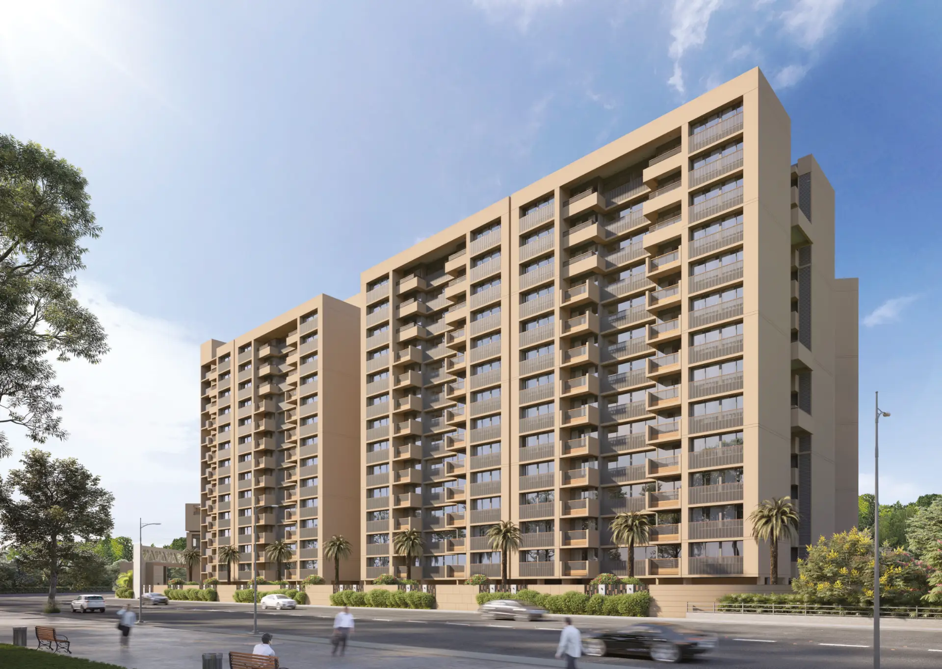 Darshanam Bliss - Road Side view