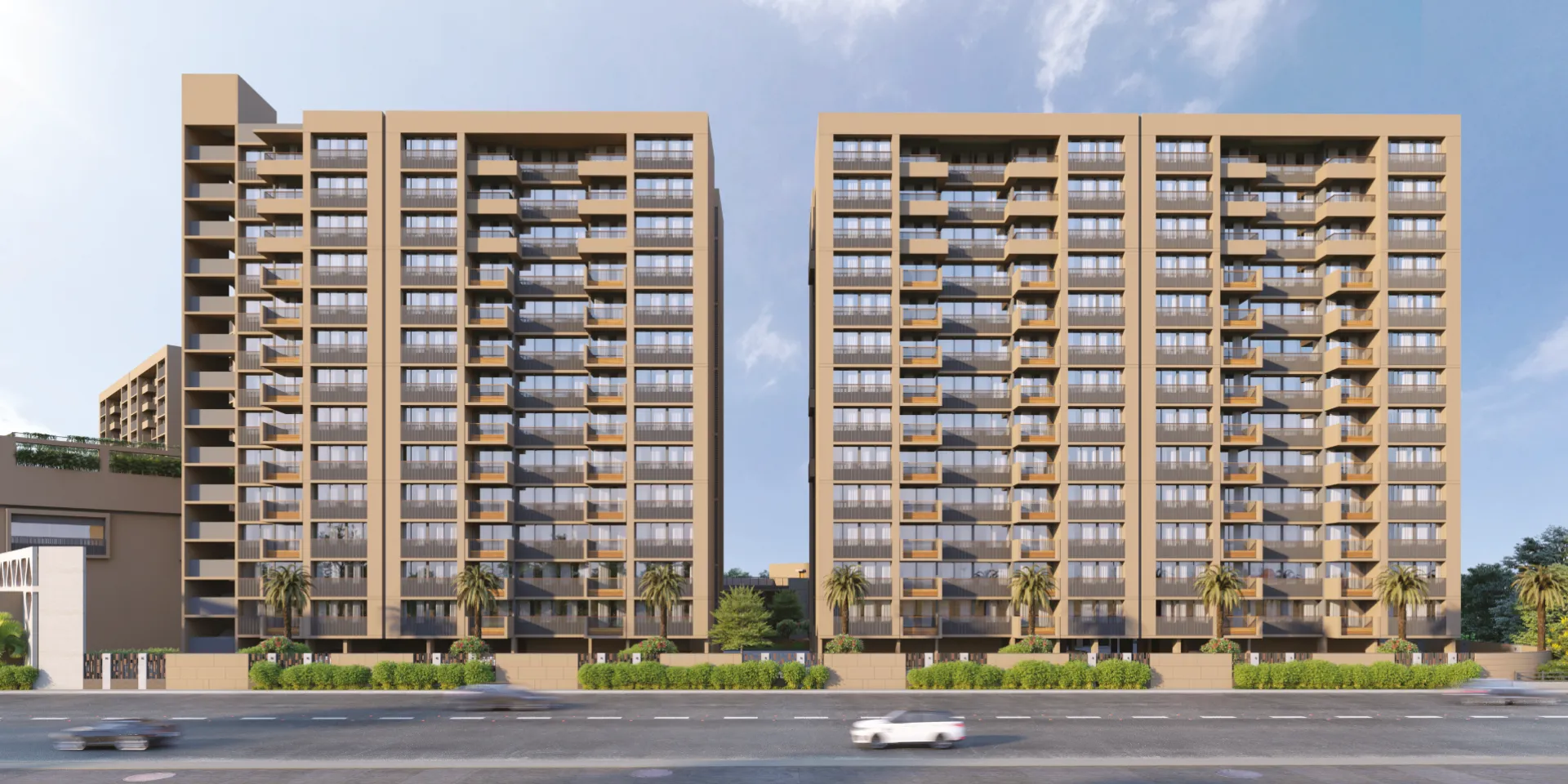 Darshanam Bliss - Road Side view