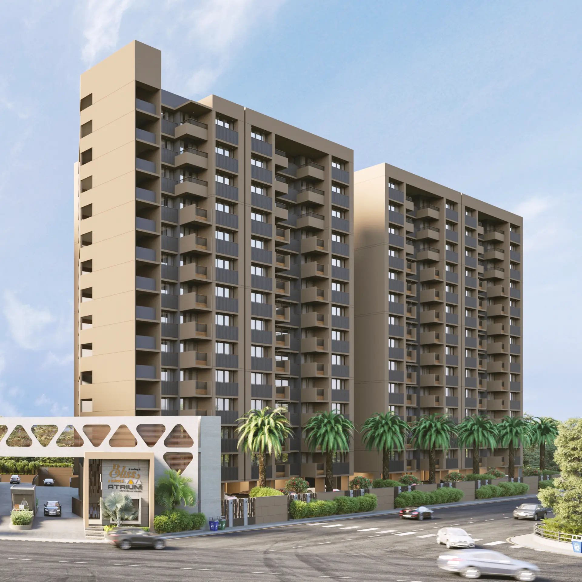 Darshanam Bliss - Road Side view