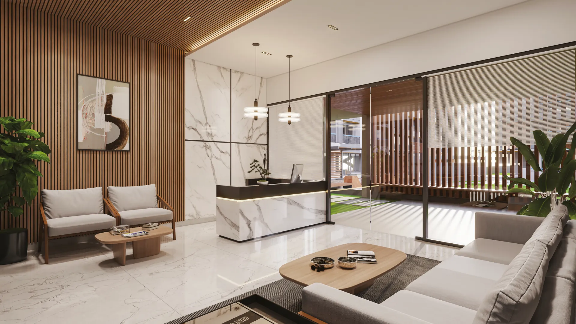 Darshanam Splendora 3 - Clubhouse() Reception Waiting Area